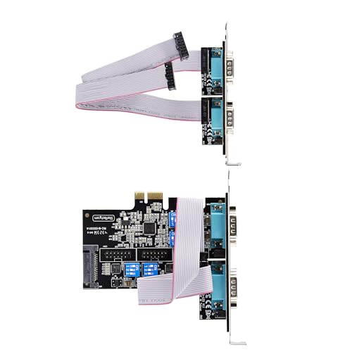 4-PORT SERIAL PCIE CARD RS232/422/485 4-PORT SERIAL PCIE CARD RS232/422/485